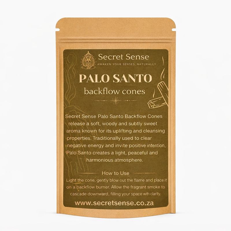 Secret Sense Palo Santo Backflow Cones
