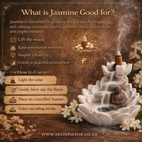 Secret Sense Jasmine Backflow Cones