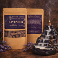 Secret Sense Lavender Backflow Cones