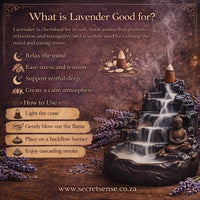 Secret Sense Lavender Backflow Cones