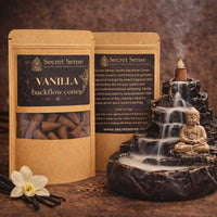 Secret Sense Vanilla Backflow Cones