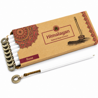 Harsha Himalayan Rope Rose Refill Pack – 10 Rope Incense