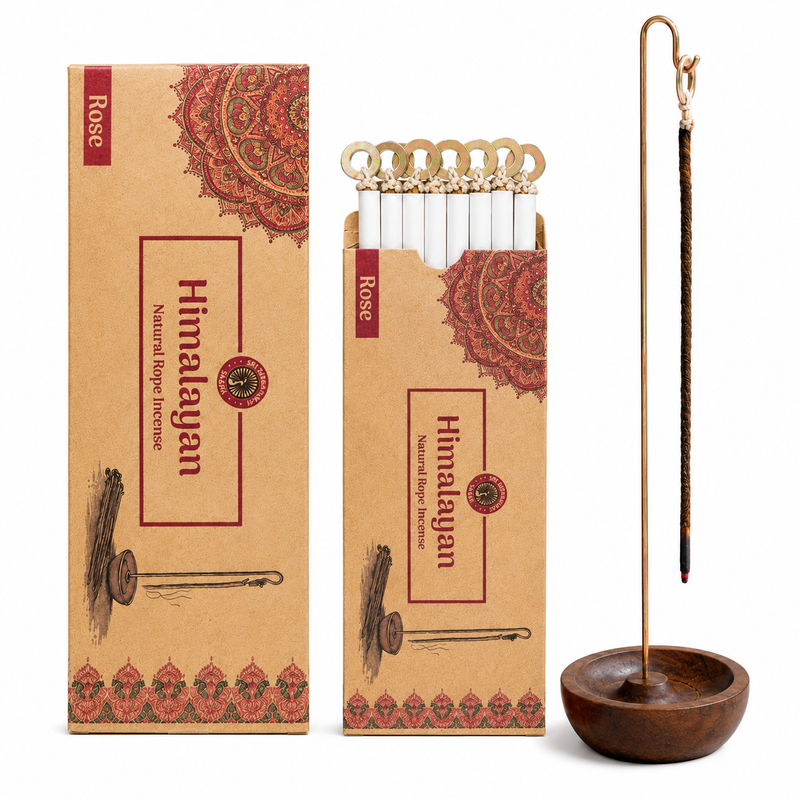 Himalayan Rope Incense - Rose