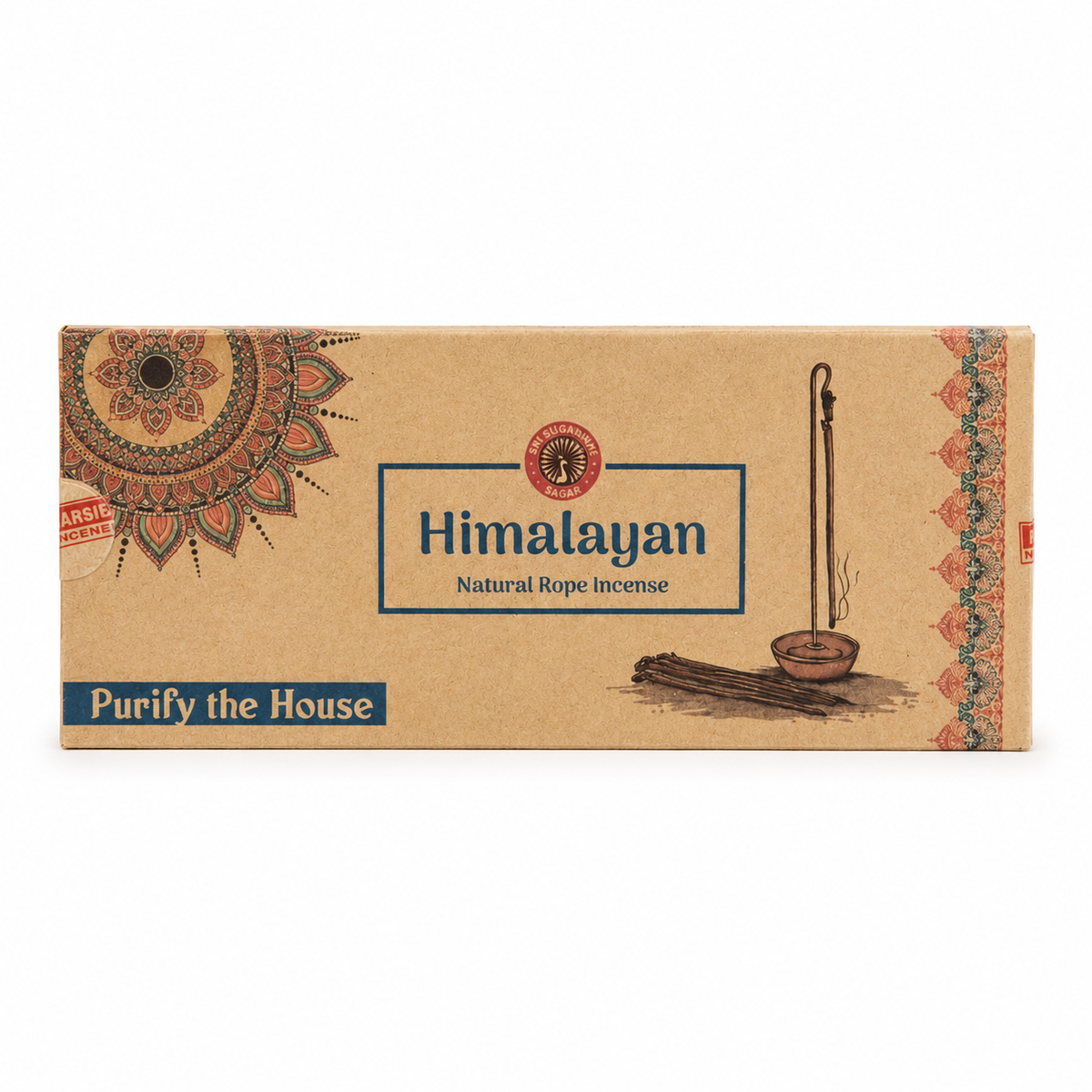 Harsha Himalayan Purify the House Rope Incense Refill
