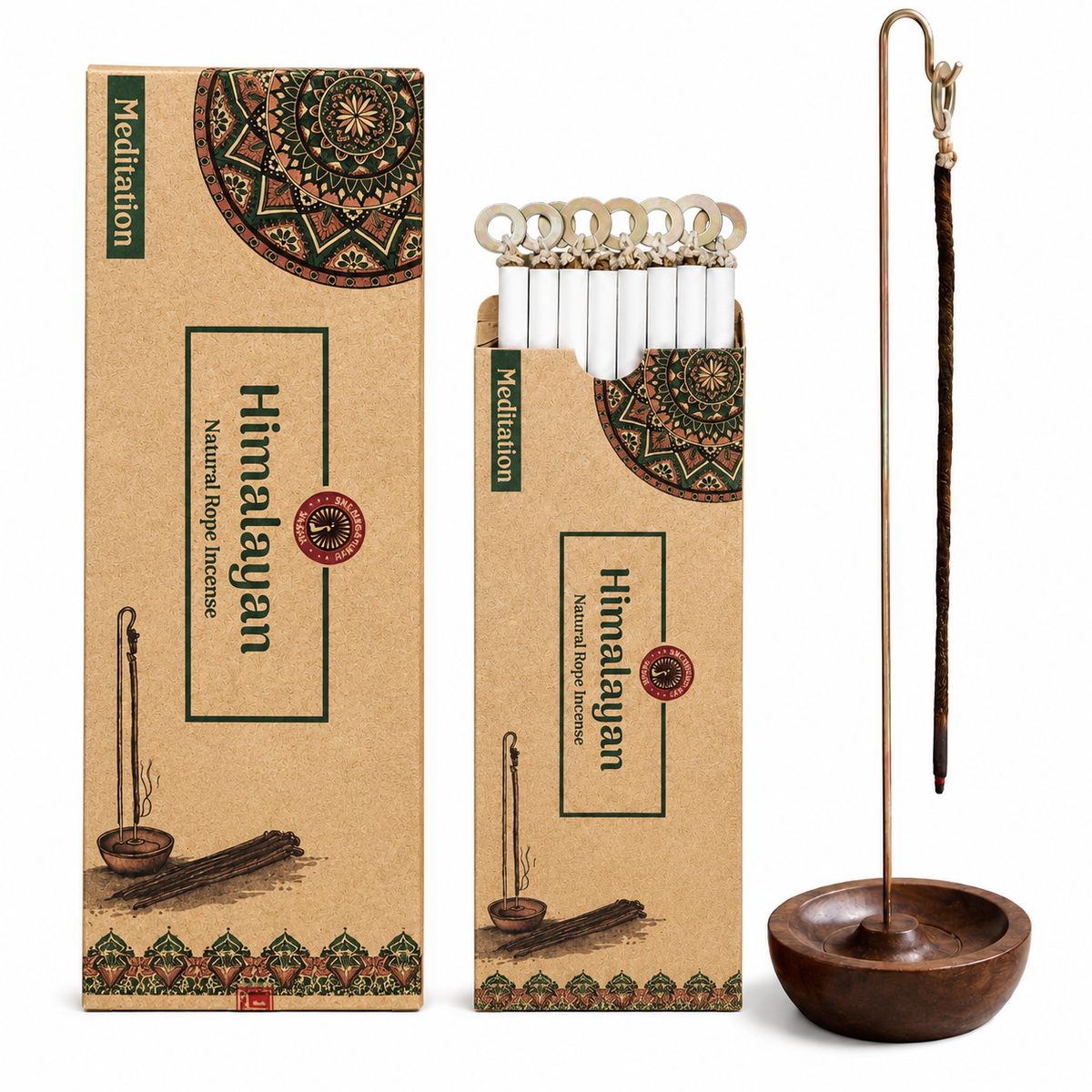 Himalayan Rope Incense - Meditation