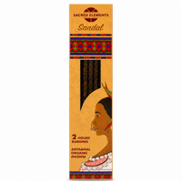 Sacred Elements Sandalwood Incense sticks - Artisanal Organic Incense