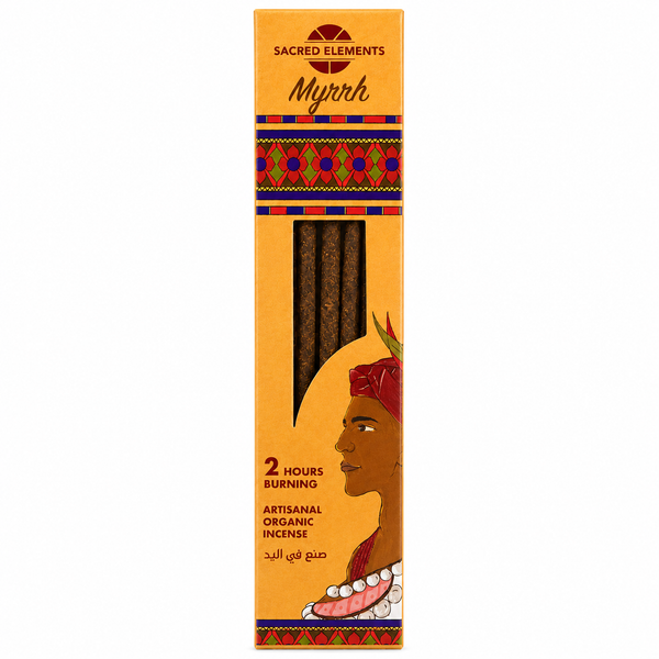 Sacred Elements Myrrh Incense sticks - Artisanal Organic Incense