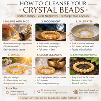 Citrine Crystal Bracelet 8mm (18cm) | Secret Sense SA