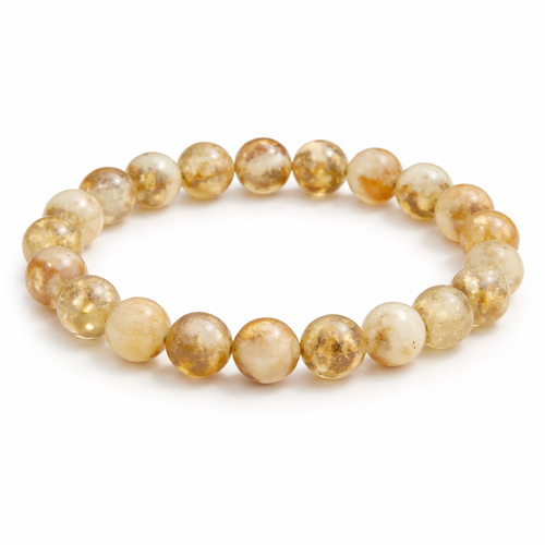 Citrine crystal bracelet — confidence and forward momentum