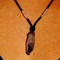 Smoky Quartz Crystal Pendant 