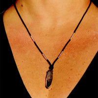 Smoky Quartz Crystal Pendant 