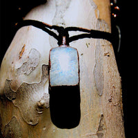 Rainbow Moonstone Crystal Pendant