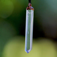 Clear Quartz Crystal Pendant
