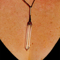 Clear Quartz Crystal Pendant