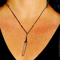 Clear Quartz Crystal Pendant