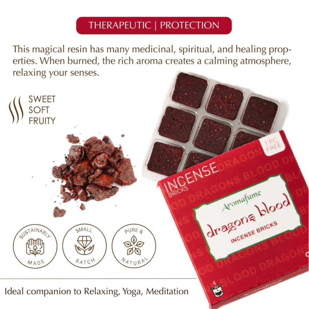 Dragons Blood Incense Bricks - Aromafume