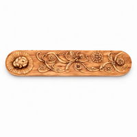 Top view of Guardian Frog incense holder resin ash catcher tray – detailed hand painted frog incense burner