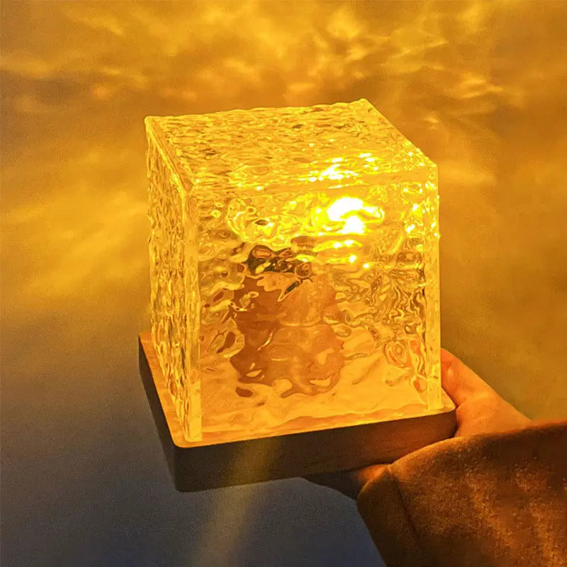 16-Colour RGB Aurora Light with Water Ripple Effect for Bedroom Ambiance