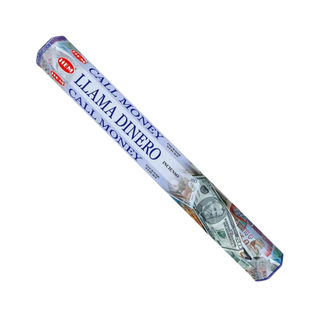HEM Call Money Incense Sticks - Hex Box (20 Sticks)