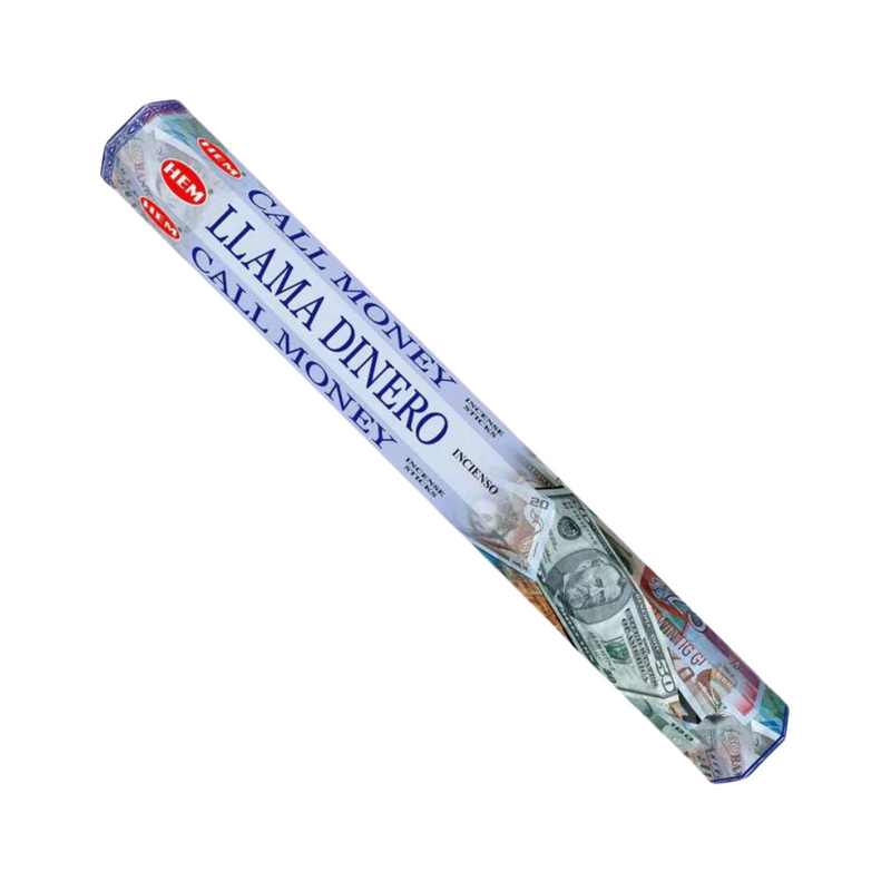 HEM Call Money Incense Sticks - Hex Box (20 Sticks)