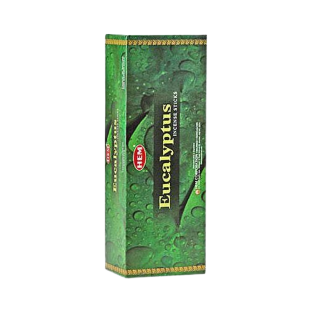 HEM Eucalyptus Incense Sticks - Hex Box