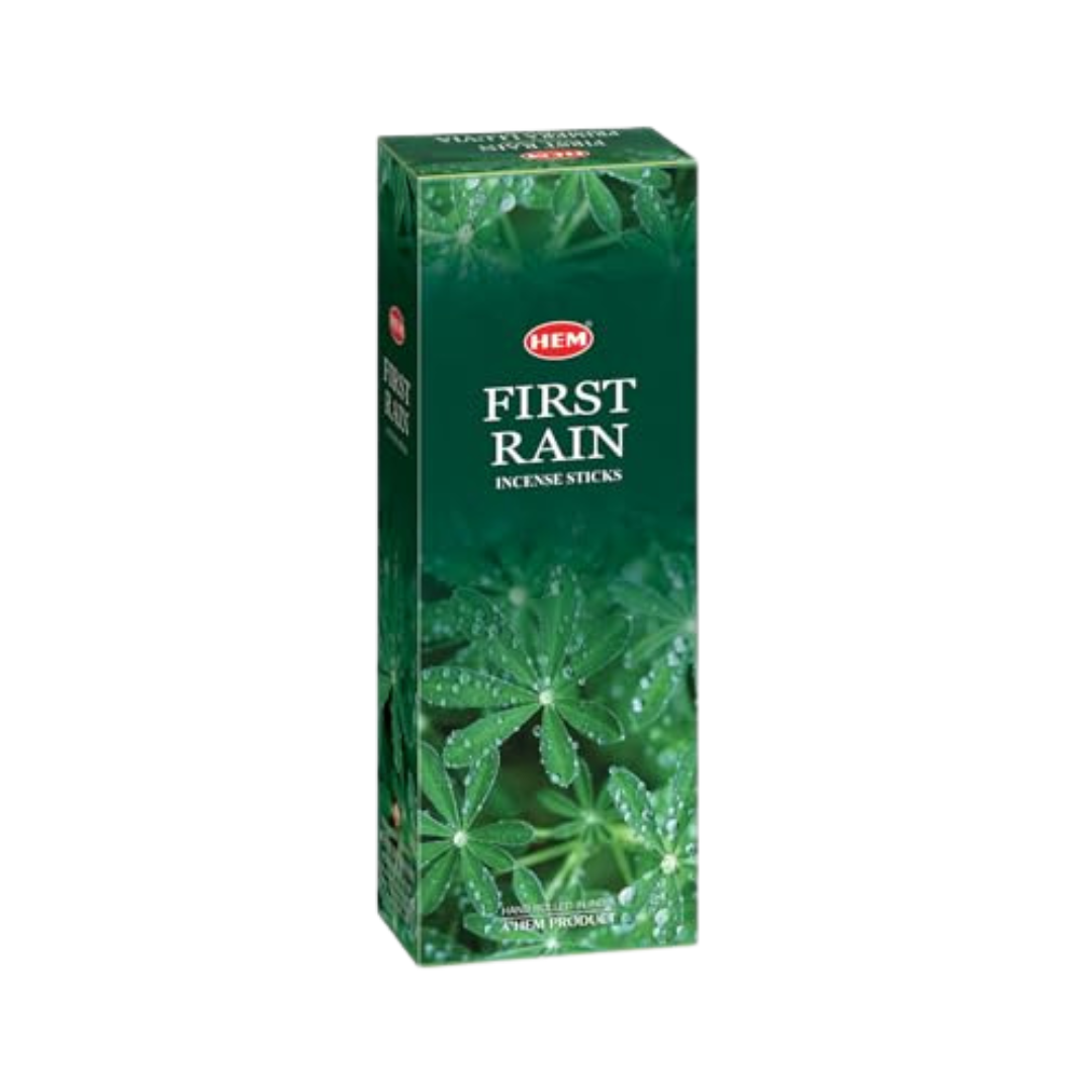 HEM First Rain Incense Sticks - Hex Box (20 Sticks)