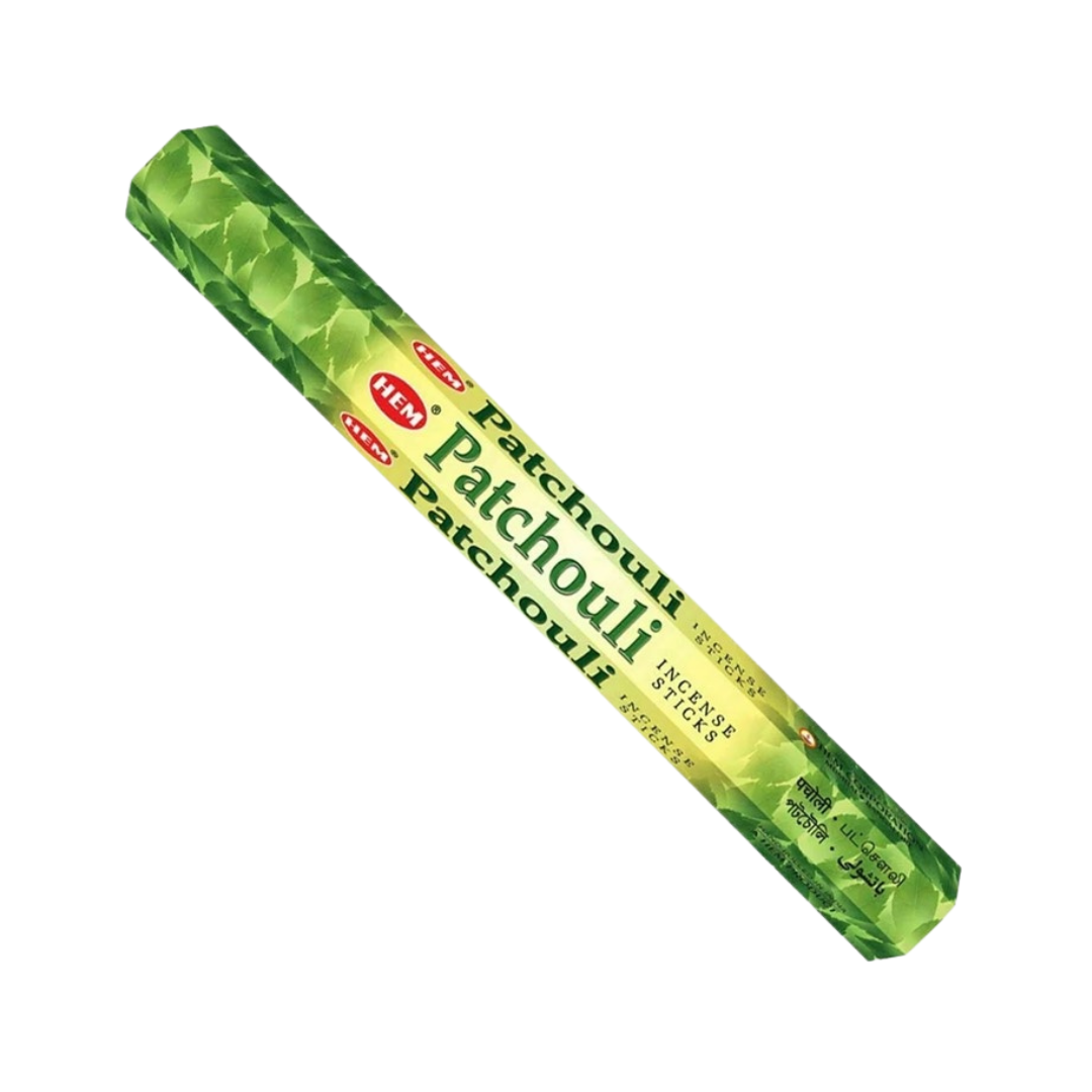 HEM Patchouli Incense Sticks - Hex Box (20 Sticks)