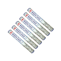 HEM White Sage Incense Sticks - Hex Box (20 Sticks)