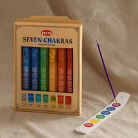HEM chakra incense set for meditation and energy work