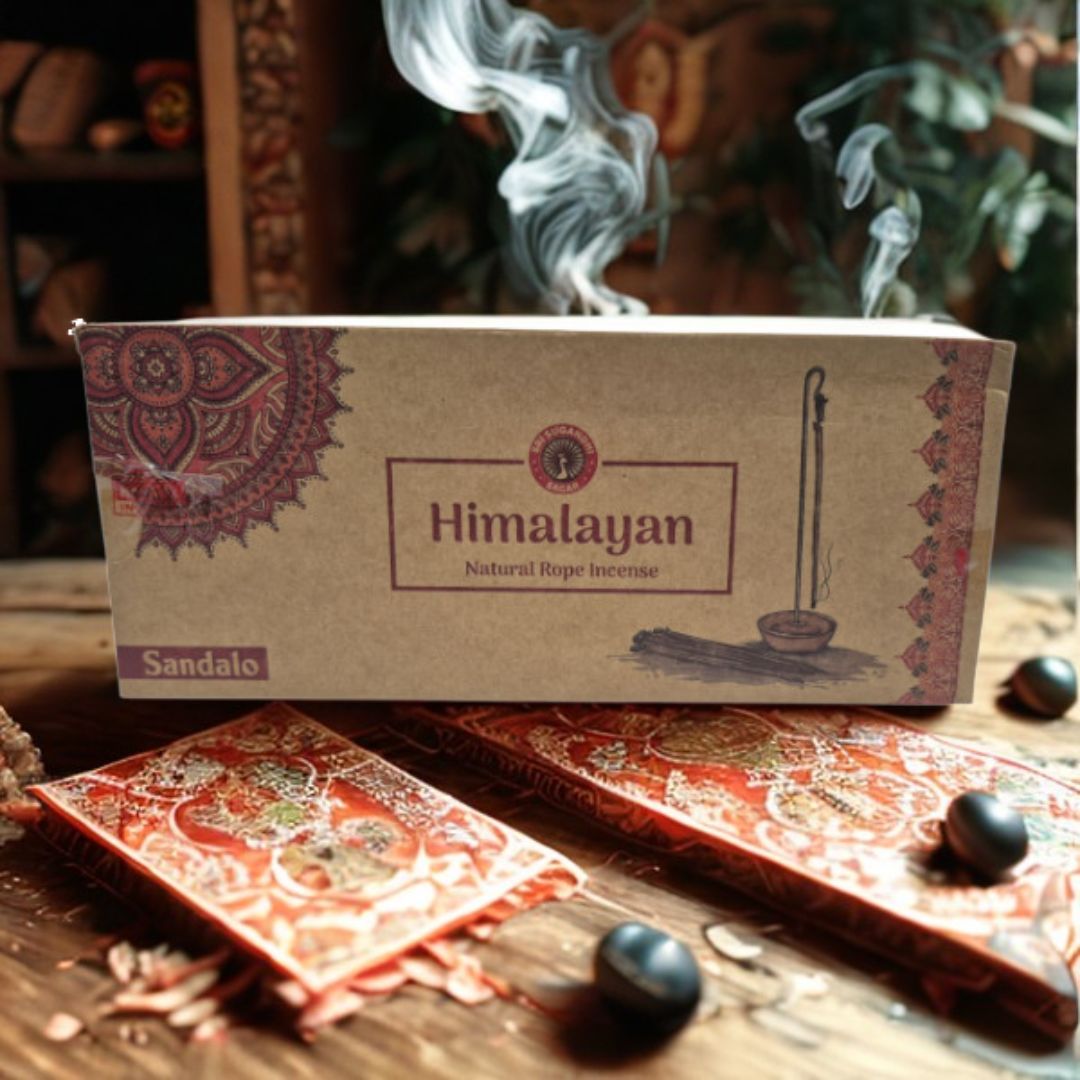 Harsha Himalayan rope incense Sandalo refill pack of 10