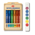 Hem Seven Chakra Box Set with incense holder