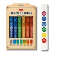 Hem Seven Chakra Box Set with incense holder