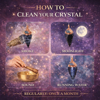 How to clean your of Obsidian Arrowhead Pendant with Emerald Capstone – Protection & Heart Alignment
