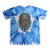 Celestial skull sacred geometry tee 