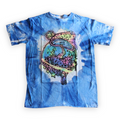 Men's artisan crafted mushroom tie dye tee 