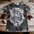 Men's mystical art black and white tee