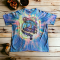 Artistic mushroom tie dye T-shirt for men