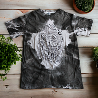 Hand-Painted Cosmic Design