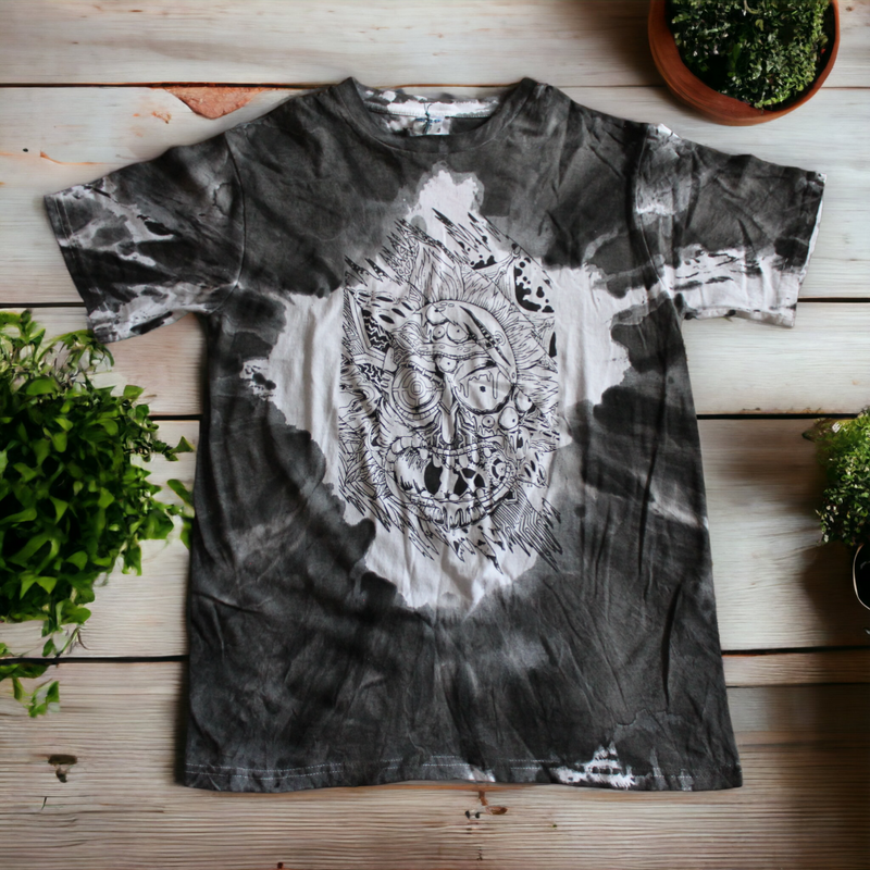 Hand-Painted Cosmic Design