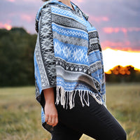 Twilight Aztec Tibetan Poncho