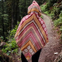 Earthy Tibetan Poncho