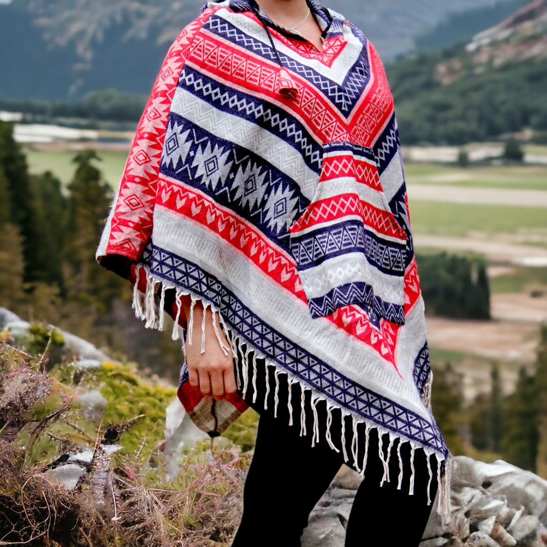 Himalayan Tibetan Poncho