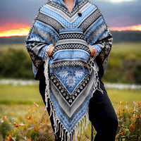 Twilight Aztec Tibetan Poncho
