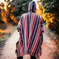 Rustic Charm Mid-Length Poncho