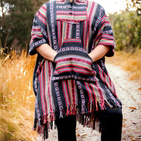 Rustic Charm Mid-Length Poncho