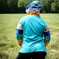 Blue Tie-Dye Tranquility Jacket