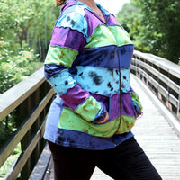 Purple Tie-Dye Tranquility Jacket