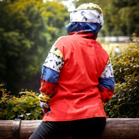 Red Tie-Dye Tranquility Jacket