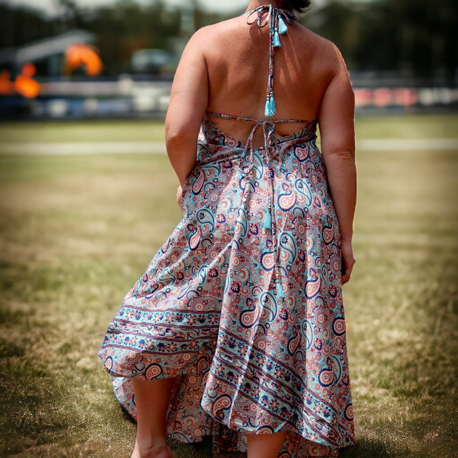 Chic Silk Hippie Dress - Comfortable and Stylish Boho Fashion in South Africa