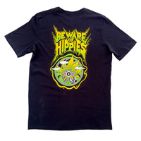 Beware of Hippes T-Shirt, 160g Crew Neck 100% Cotton
